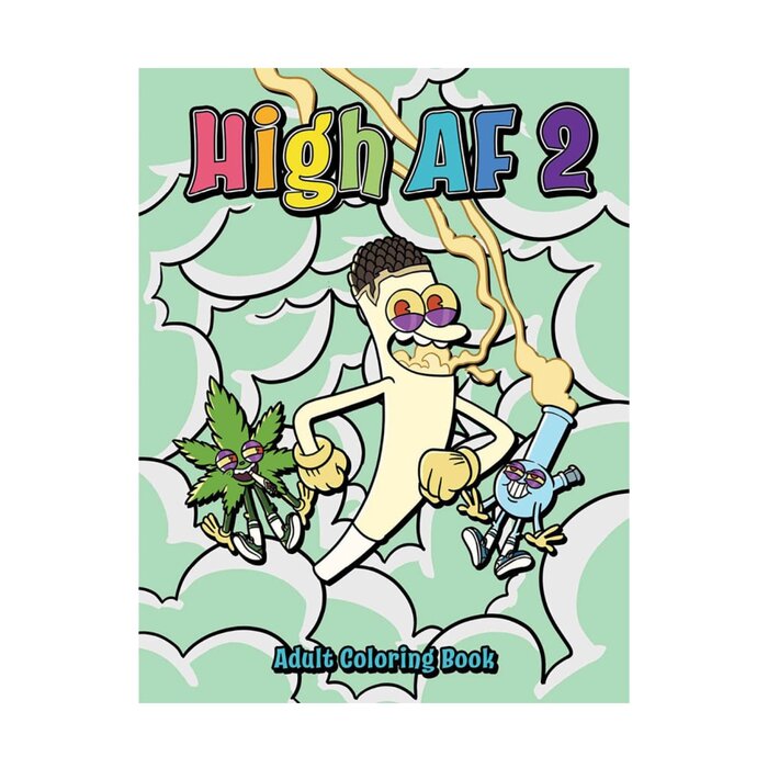 High AF 2 Coloring Book