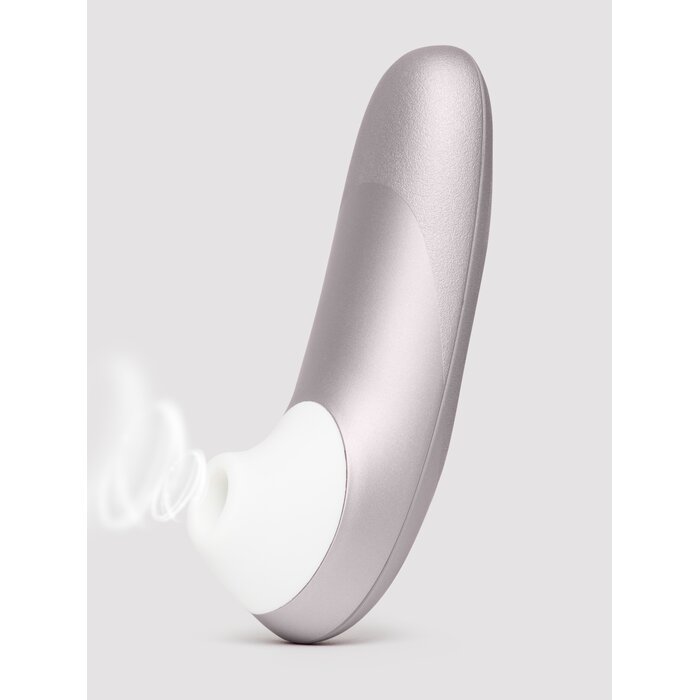 Womanizer Pro Silver Grey Rechargeable Clitoral Suction Stimulator - Silver