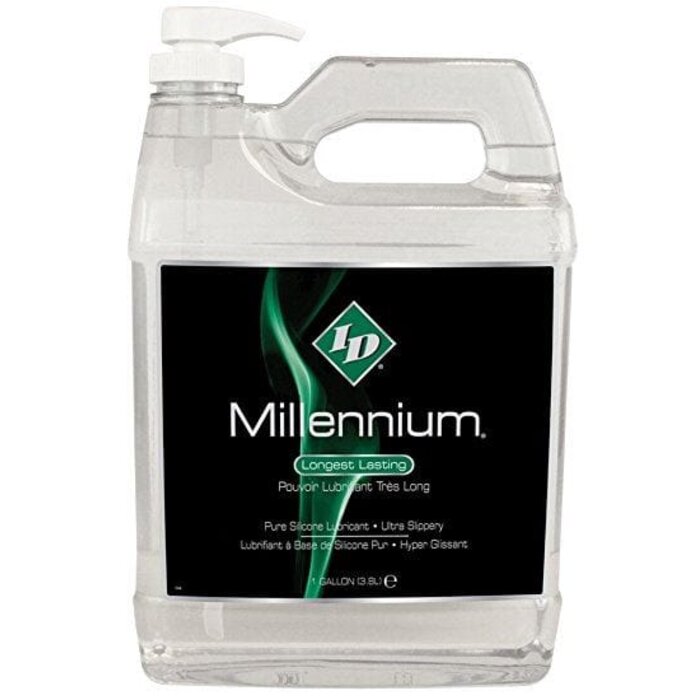ID Millennium Silicone Based Lubricant: Long-lasting, Waterproof & Odourless (128 fl oz)