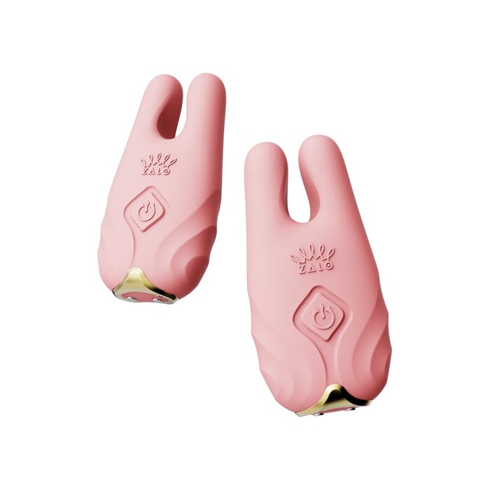 Nave Vibrating Nipple Clamps - Pink