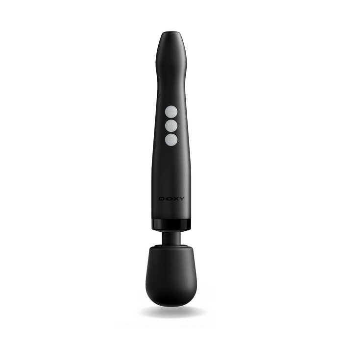 Doxy 2.0 Die Cast Compact Cordless Wand Massager - Matte Black