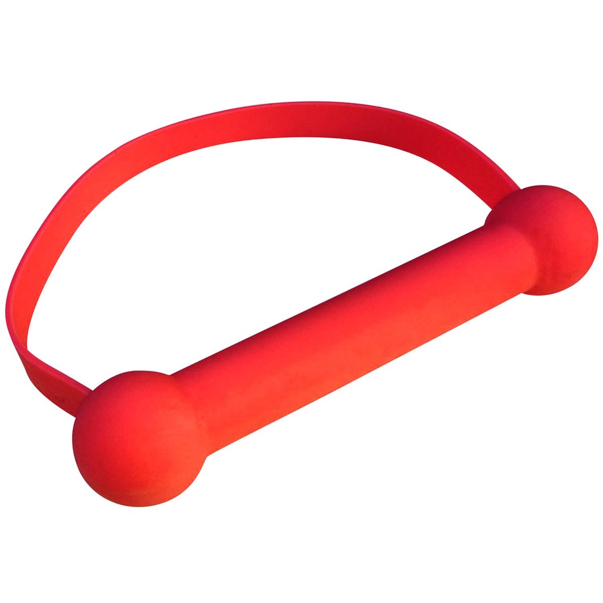 Quickie Silicone Bite Gag - Red