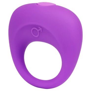 Ignite Purple Silicone Vibrating Cock Ring