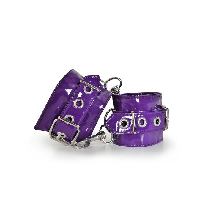 PVC Cuffs In Purple