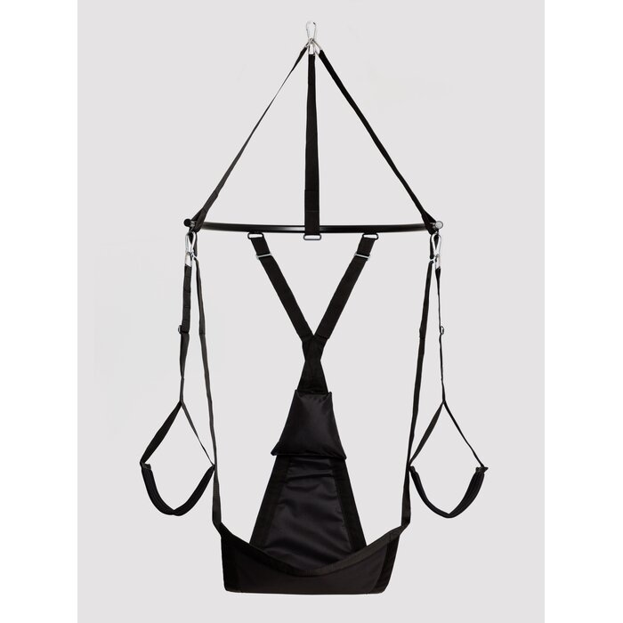 DOMINIX Deluxe Professional Bondage Sex Swing - Black