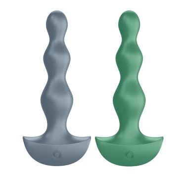 Satisfyer Lolli Plug 2 12 Function Anal Vibrator - GREEN
