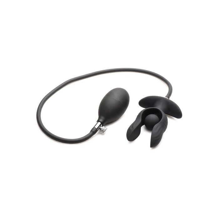 Dark Pearl Inflatable Vibrating Butt Plug