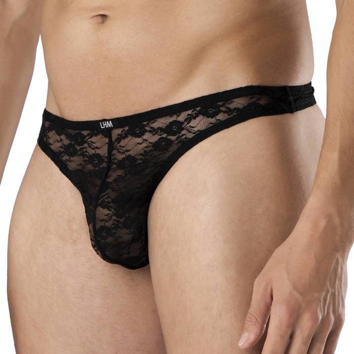 LHM All Over Lace Thong for Men