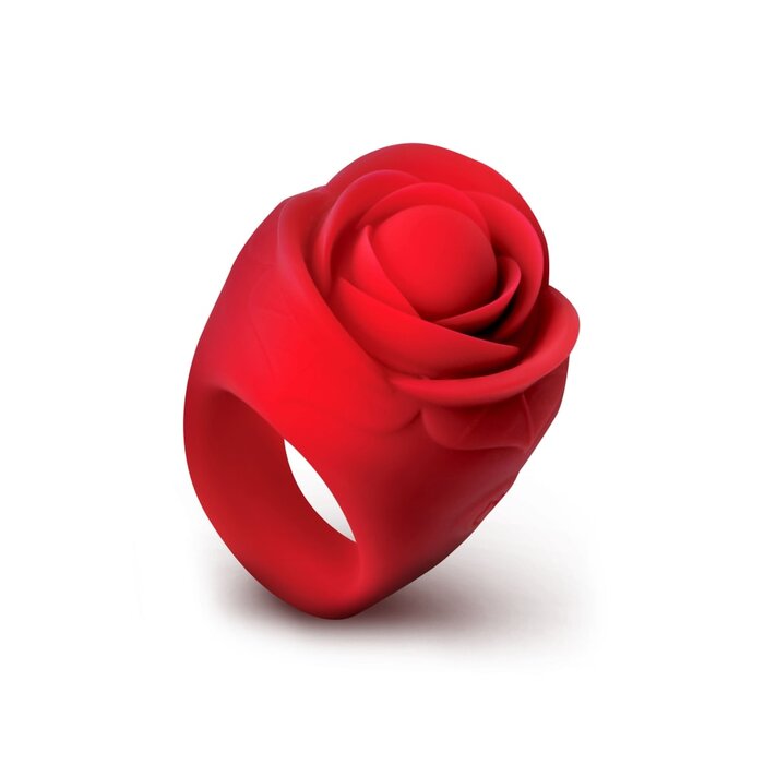 Rose Ring Discreet Finger Vibrator