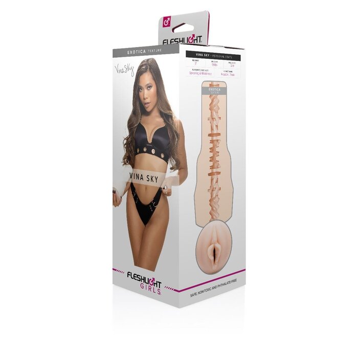 Fleshlight Girls Vina Sky Exotica – Realistic Vagina Masturbator UK