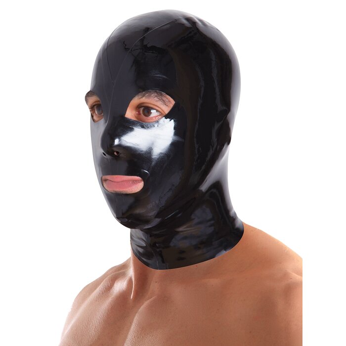 Men's Latex Pull-On Hood