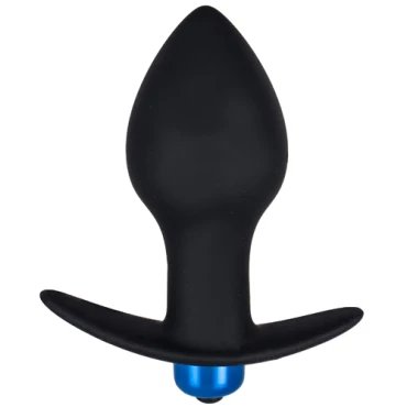 Wingman Bulb Vibrating Butt Plug - 4 Inch