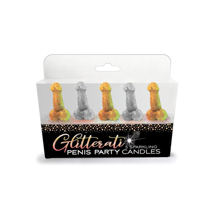 Glitterati Penis Party Candles