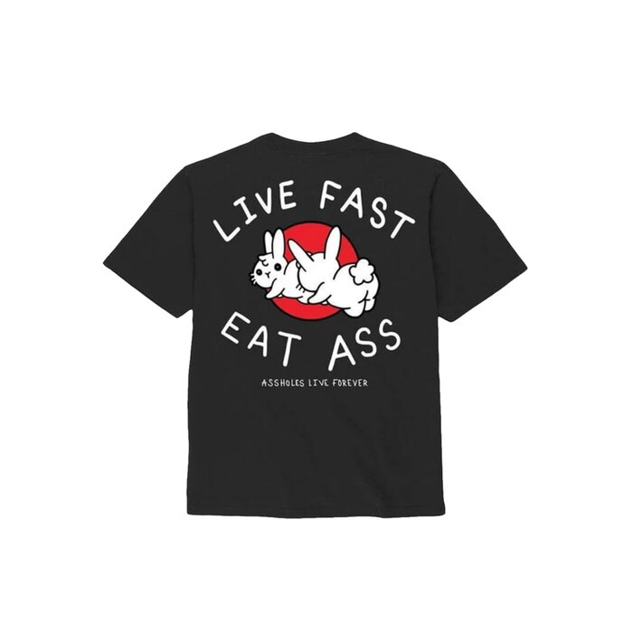 ALF "Live Fast Eat Ass" T-Shirt - Small