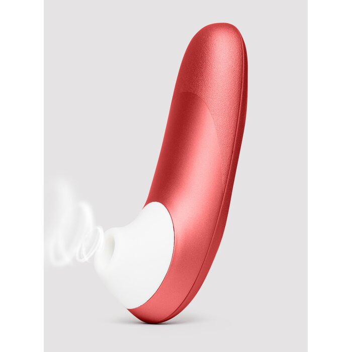 Womanizer Pro Bordeaux Red Rechargeable Clitoral Suction Stimulator - Red