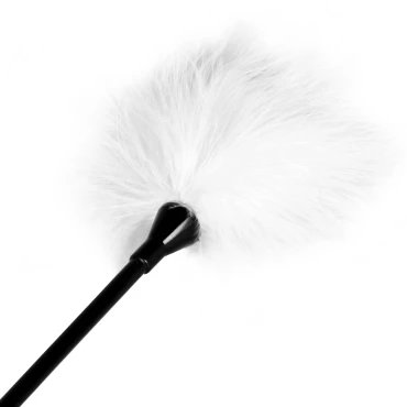 Purgatory White Feather Tickler - 14 Inch