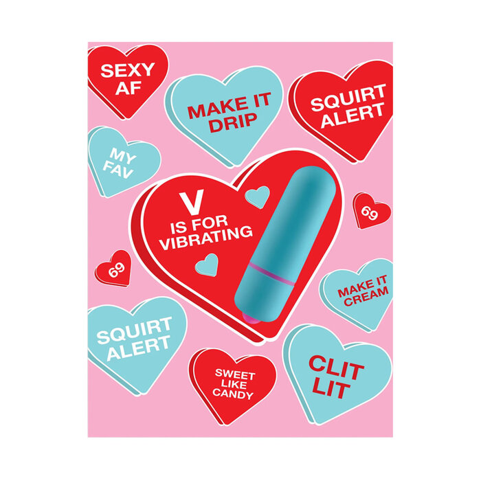 NaughtyVibes Greeting Card - Vibe Hearts