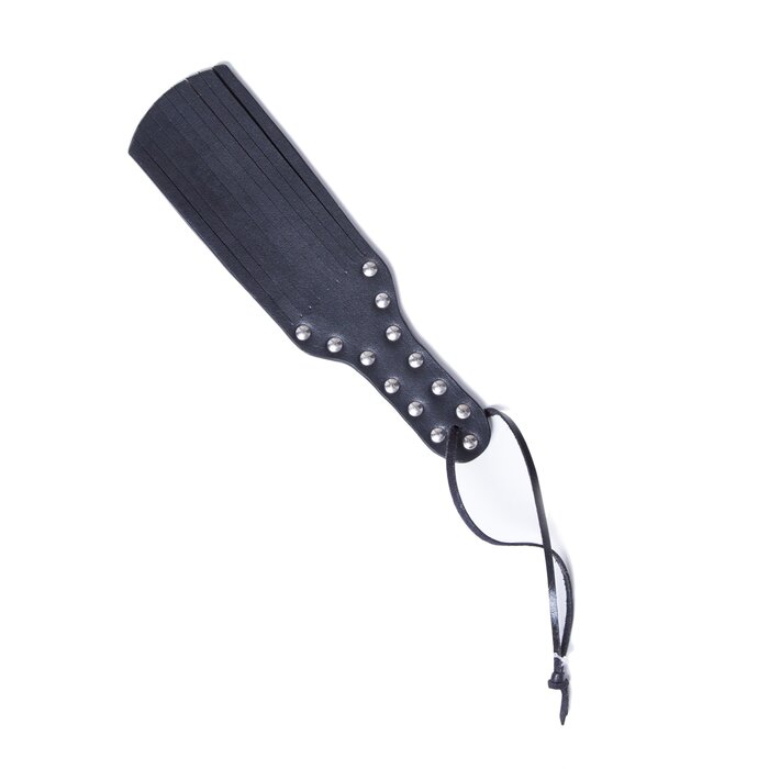 Leather Double Fringe Paddle