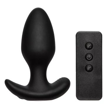Anchorman Remote Vibrating Butt Plug – 4 Inch
