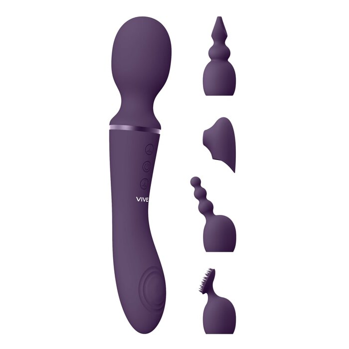 Nami - Pulse Wave and Vibrating Wand - Purple