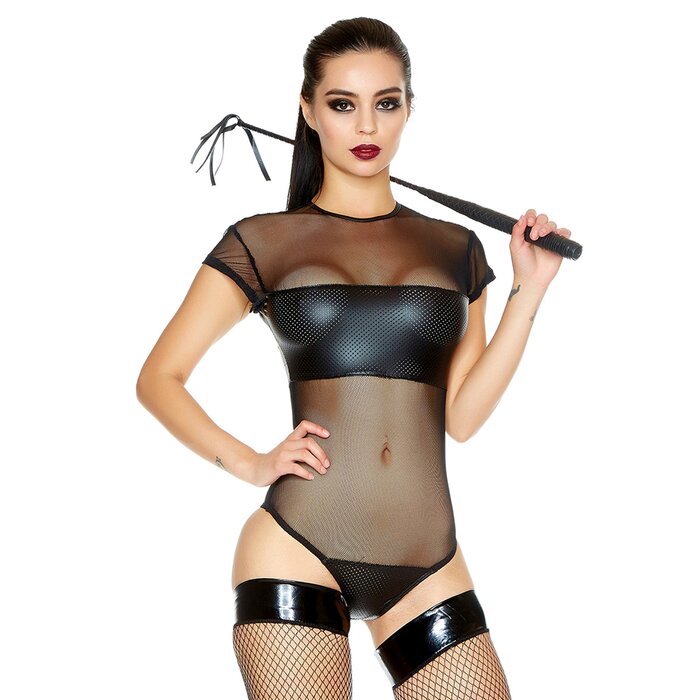 Fishnet and Wetlook T-Shirt Body