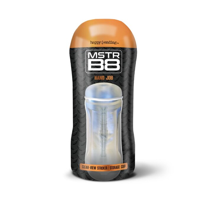 MSTR B8 Clear View Stroker - Hand Job