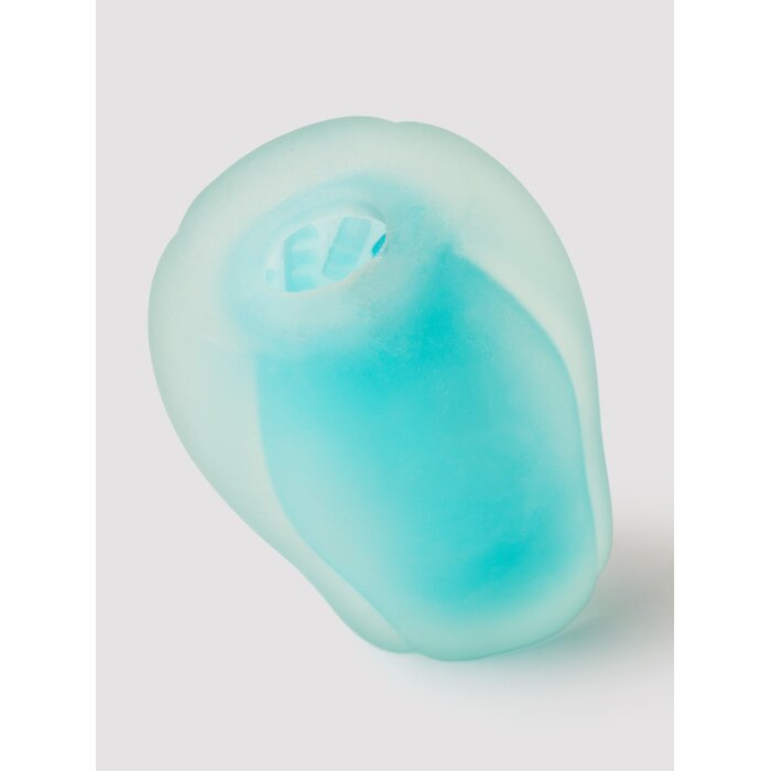 Lovehoney Blue Self-Lubricating Textured Stroker - Blue