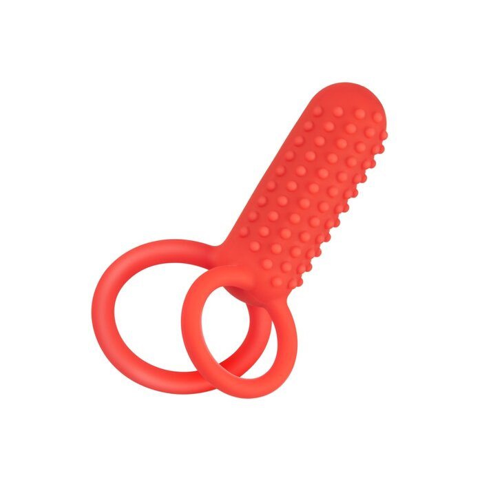 Silicone Rechargeable Vertical Dual Enhancer
