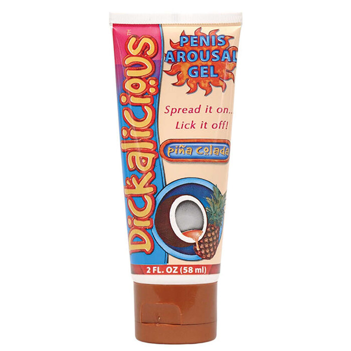 Dickalicious Penis Gel - Pina Colada 2 oz.