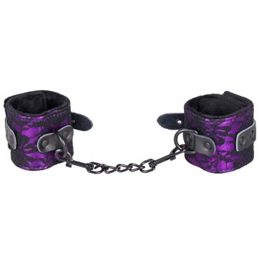 Lavender Lust Soft Purple Floral Handcuffs