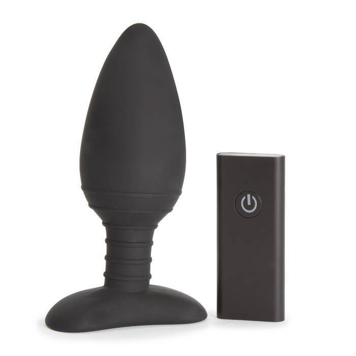 Nexus Ace Large Extra Quiet Remote Control Vibrating Butt Plug 5 Inch