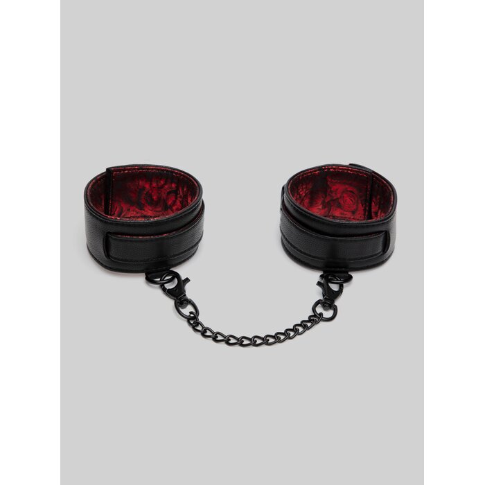 Fifty Shades of Grey Sweet Anticipation Reversible Faux Leather Ankle Cuffs - Black
