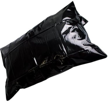 Hot Play Black PVC Pillowcase