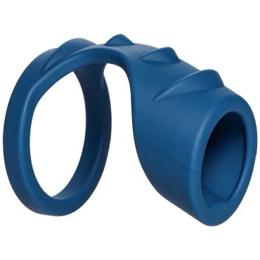 Henchman Blue Silicone Cock Ring & Sleeve