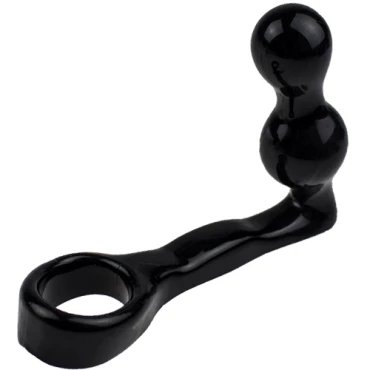 Nexus Dual-Bead Cock Ring & Anal Stimulator