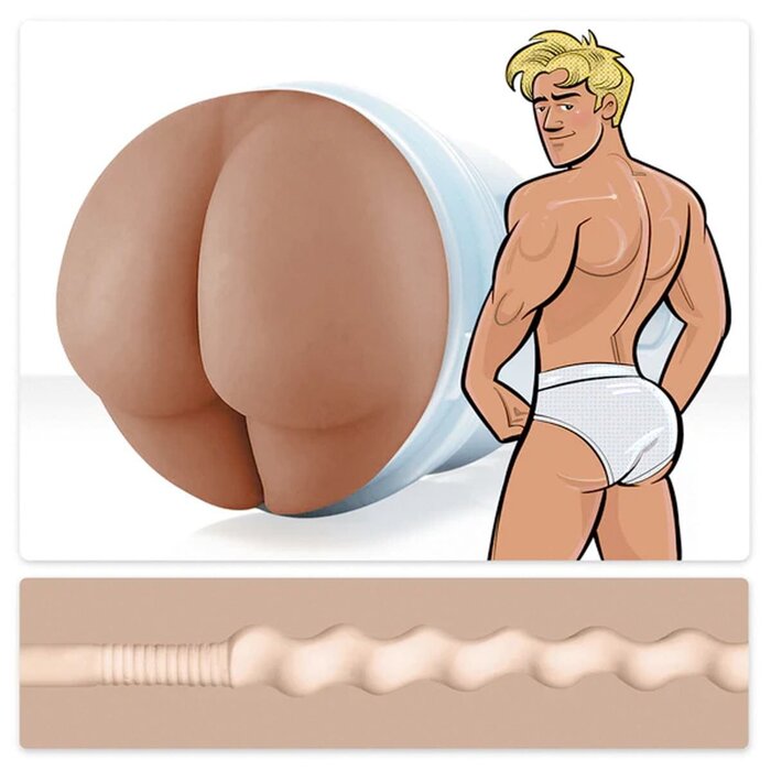 Fleshjack Fantasy Boys Power Bottom Masturbator: Anal Pleasure Toy