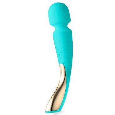 LELO Smart Wand 2 Large Blue 10 Function Massage Wand Vibrator