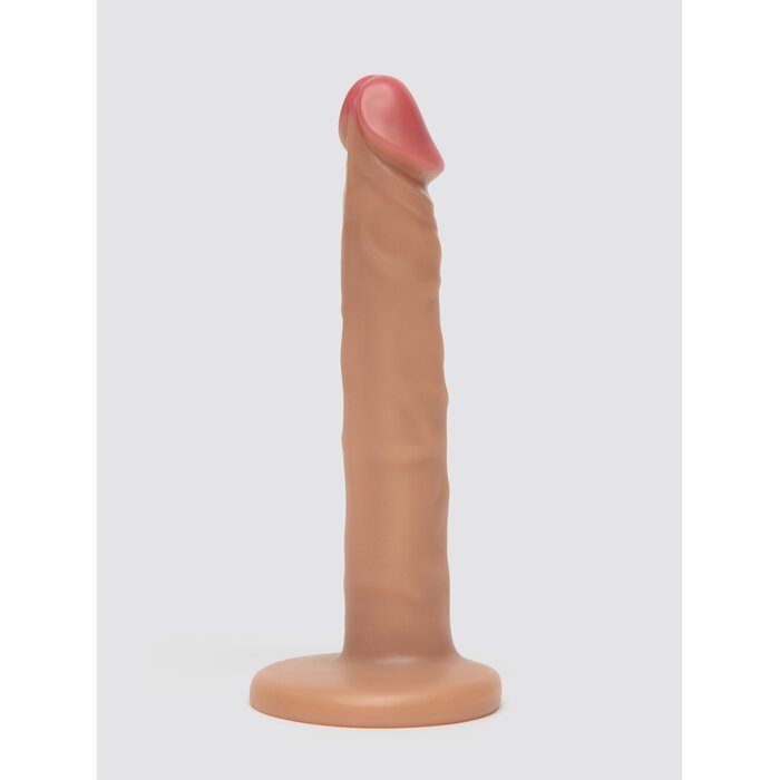 Lifelike Lover Basic Slimline Realistic Anal Dildo 6 Inch - Flesh Tan