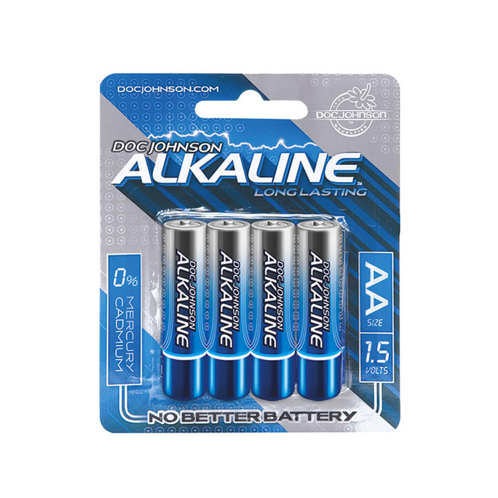 Doc Johnson Alkaline Batteries - AA - 4-Pack