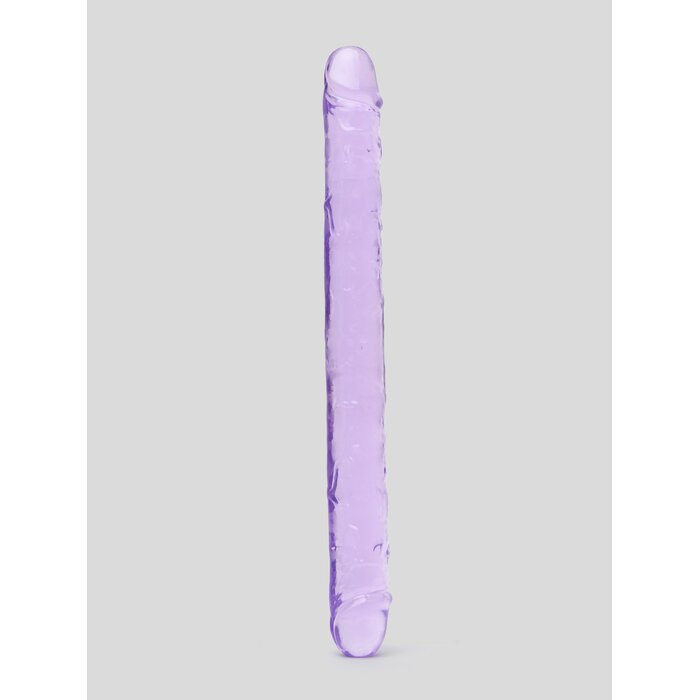 BASICS Realistic Double-Ended Dildo 18 inch - Purple