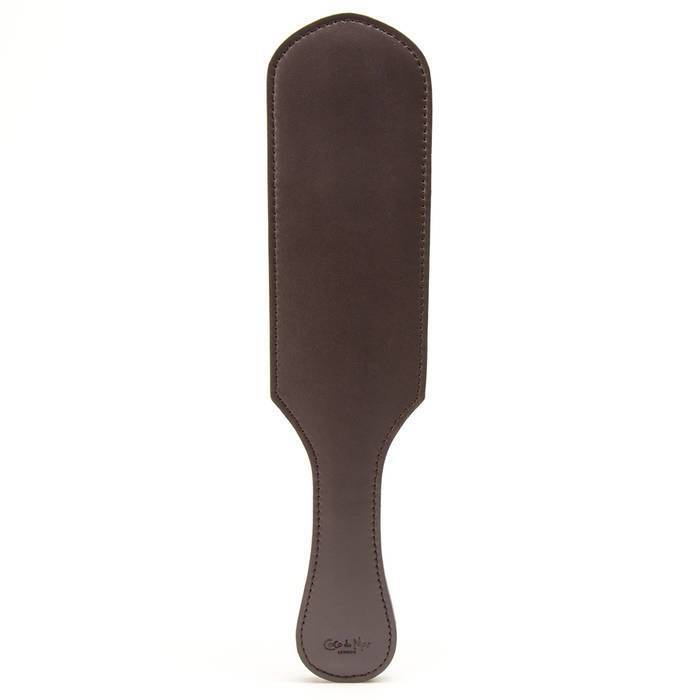 Coco de Mer Brown Leather Paddle