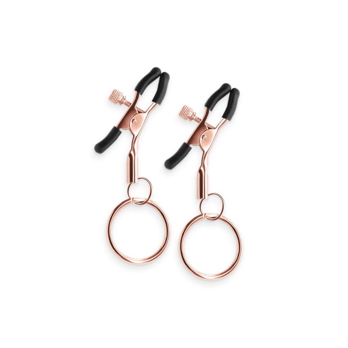 Bound Nipple Clamps - C2 - Rose Gold
