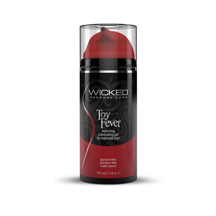 Wicked Toy Fever Warming Lubricating Gel for Intimate Toys - 3.3 oz.
