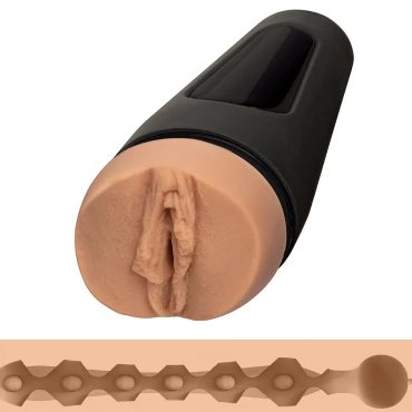Doc Johnson Main Squeeze Lanya.Me Stroker - 9 Inch