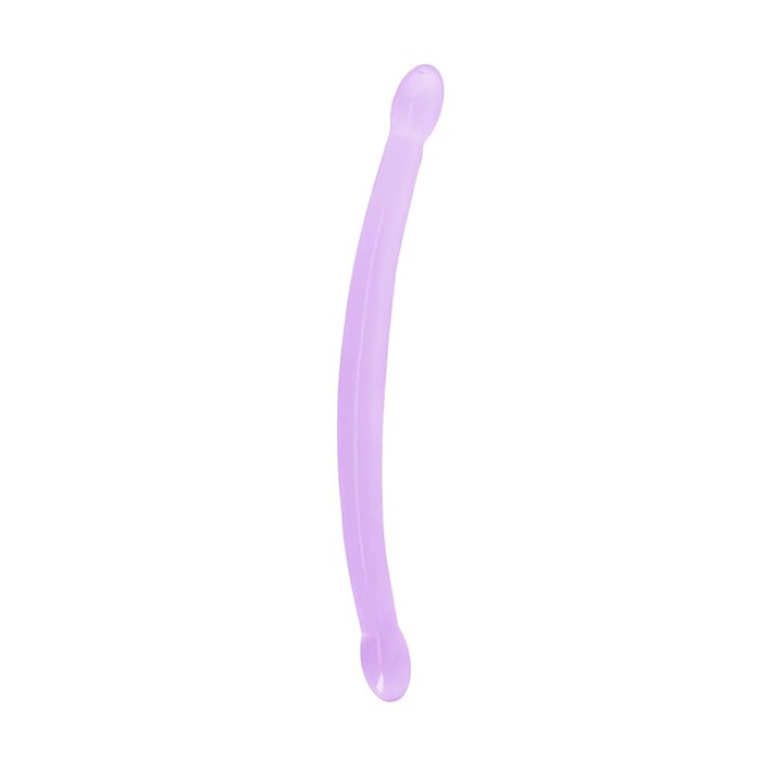 RealRock Non Realistic Double Dong - 17'' - Purple