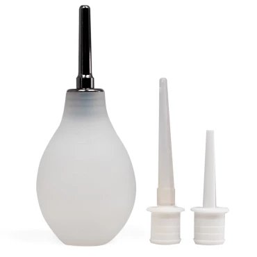 Clear Rear Silicone Douche Kit - 200ml