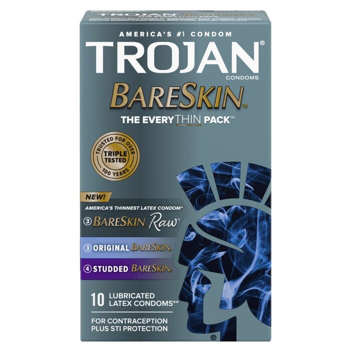 Trojan BareSkin EveryTHIN Pack - 10 Pack