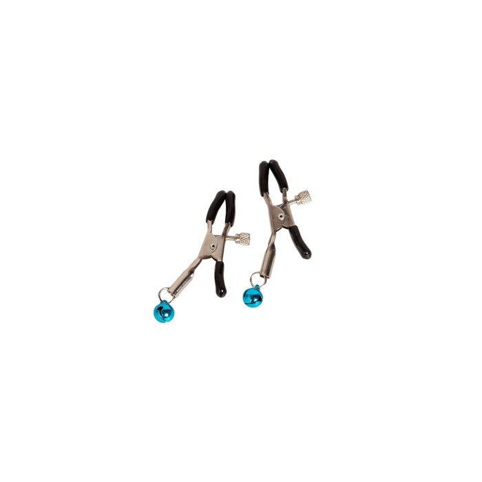 Bejeweled Blue Nipple Clamps