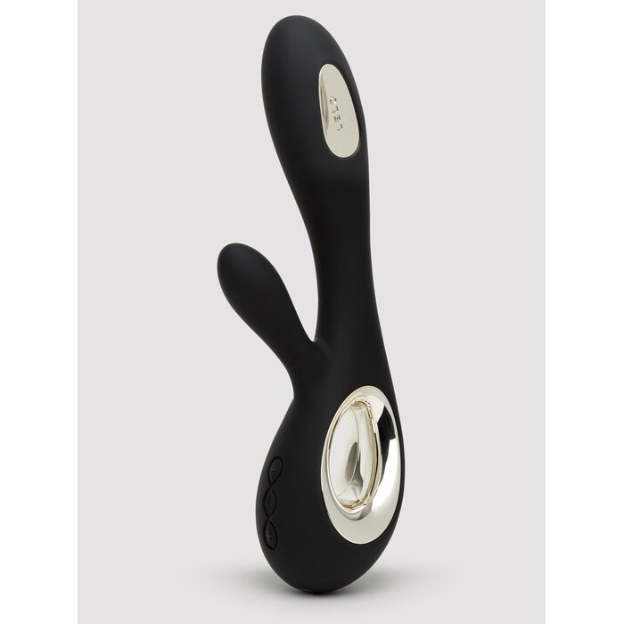 Lelo Soraya Wave Rechargeable Rabbit Vibrator - Black
