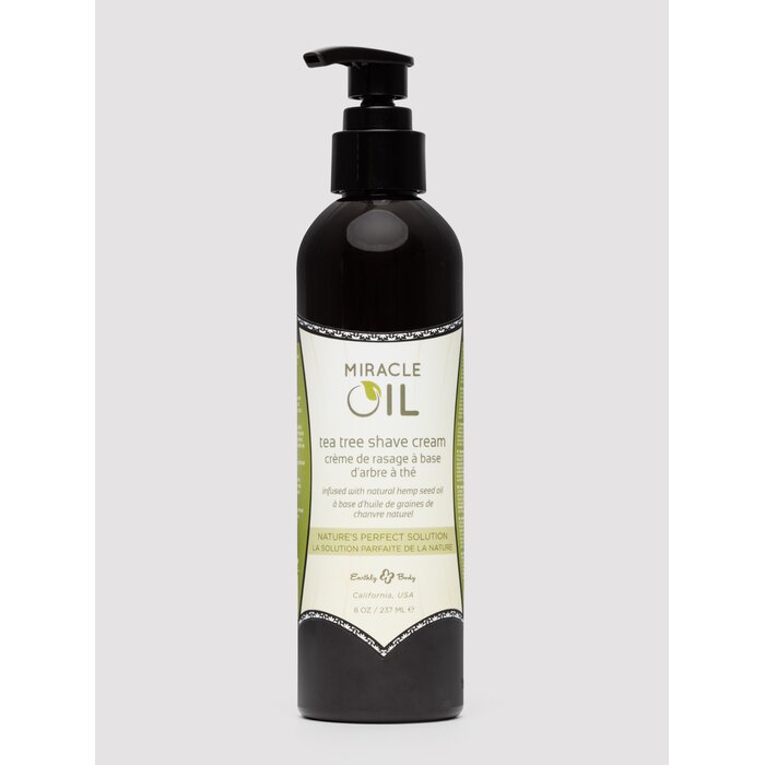 Earthly Body Miracle Oil Tea Tree Shave Cream 237ml